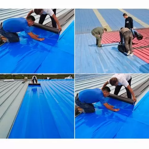 Blue Self Adhesive Waterproofing Membrane