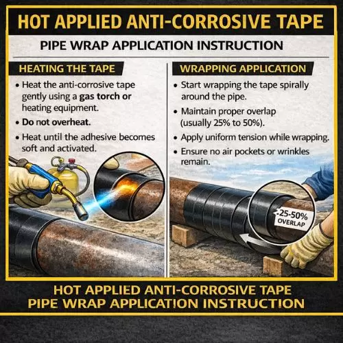 Fire Hydrant Pipe Wrapping Tape