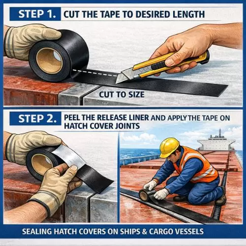 Hatch Cover Sealing Tape